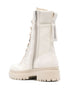logo-patch combat boots